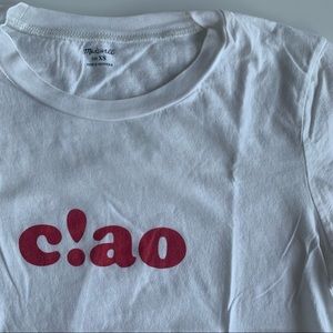 madewell ciao tee